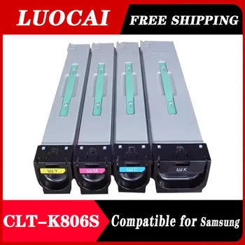 1 бр. Тонер касета CLT-K806S CLT-M806S CLT-Y806S, Съвместим с Samsung X7400GX X7400LX X7500GX X7500LX X7600GX X7600LX Изображение 0