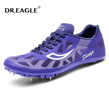 DR.EAGLE Мъжки обувки за лека атлетика, женски маратонки с шипове, спортни обувки за бягане, лека спортни обувки за състезания