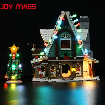 JOY MAGS Led Light Комплект за 10275 Elf Club House Набор от Градивни блокове (НЕ включва модел) на Тухлени Играчки за Деца