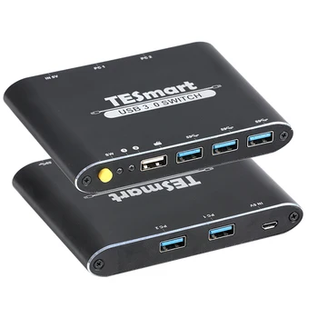TESmart на Нови приходи USB 3.0 Switch Type-c превключвател за включване на PC