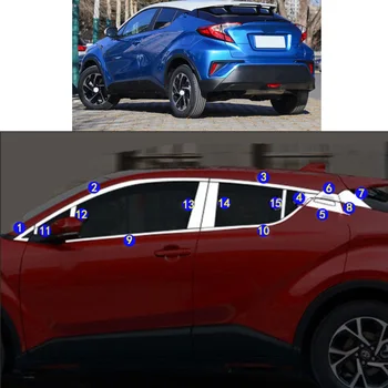 Автомобилна Стикер, Украшающая Багажник Прозорец, в Средната Лента, за Довършителни работи на Дограма, Абсорбатори, резервни Части за Toyota C-HR CHR 2017 2018 2019 2020 2021