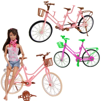 Аксесоари за кукли Barbiees под Наем Розов Комплект аксесоари за велосипеди Twin Семейни Играчки