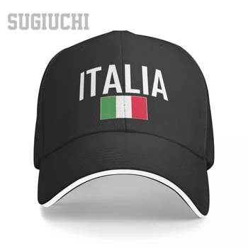 Бейзболна шапка Унисекс с флага на Италия и смели 