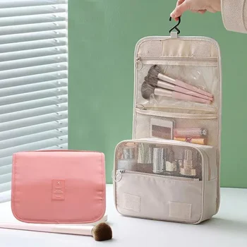 Висококачествена косметичка, Висящи Пътнически чанти за съхранение, водоустойчив Пътна косметичка за красота, чанти за лична хигиена, Органайзер за пране