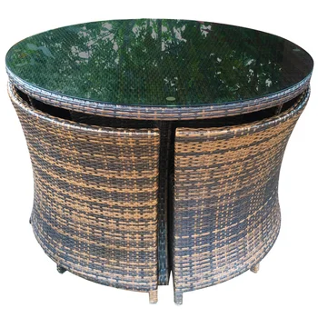 Градинска мебел, ротанговый стол, набор от пет предмети, стара градинска маса, комплект за плетене от ратан
