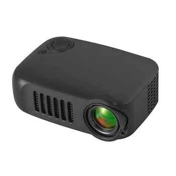 Мини Проектор За Домашно Кино 3D Преносим Led проектор видео Игра Проектор 4K HD 1080P Чрез Порт Smart TV Box EU-Plug A
