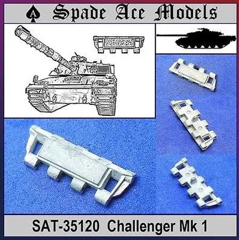 Модели на Спейд Ace SAT-35120 с метални гъсеници в мащаб 1/35 за British Challenger Mk1