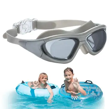 Очила за плуване, слънчеви очила за плуване с широк преглед, за възрастни, Детски очила за плуване с защита от uv и без течове, за жени, мъже, възрастни
