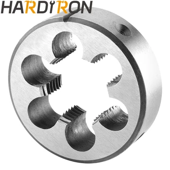 Плашка за подслушване на кръгла резба Hardiron Metric M20X2,5 лявата, машинно плашка за нарязване на резба М 20 х 2,5
