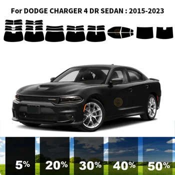 Предварително Обработена нанокерамика car UV Window Tint Kit Автомобили Прозорец Филм За DODGE CHARGER 4 DR СЕДАН 2011-2014