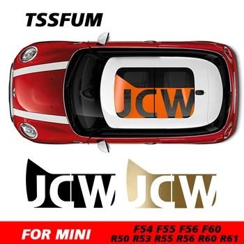 Стикер Върху Покрива на Колата JCW, Люк, Козирка, Фолио, Етикети За Mini Cooper S JCW R50 R53 R55 R56 R60 R61 F54 F55 F60 Аксесоари