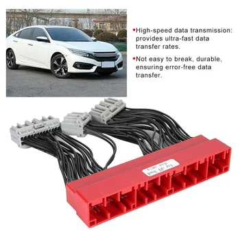 Теглене на кабели екю вътрешни Преобразуване БДС, за Honda Civic Acura OBD2A в OBD1 Теглене Кабели за Преобразуване на Джъмперите екю вътрешни