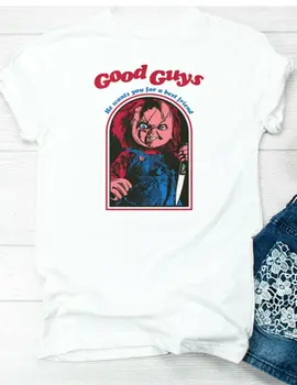 Тениска с кукла Child ' s Play Chucky Good Guy Изображение 0