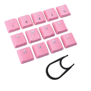 Текстурная нескользящая детска клавиатура с ABS-подсветка, капачка за ключове OEM, най-добрият за геймъри Изображение 3