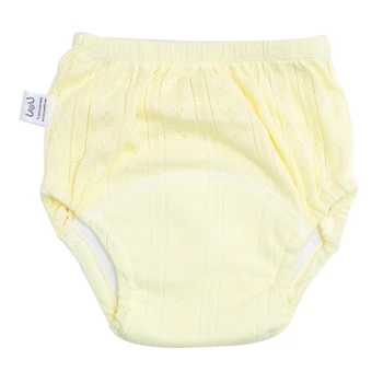 Спортни панталони за новородено, детски къси панталони, однотонное моющееся бельо, тъканни на пелени за момчета и момичета, памперси за Многократна употреба, детски чорапогащи Изображение 4