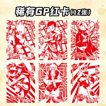 Японското Оригинално аниме Наруто Booster Box Collection Герои Периферни Редки GP Червени карти Настолни игри с карти Детски играчки в подарък Изображение 4